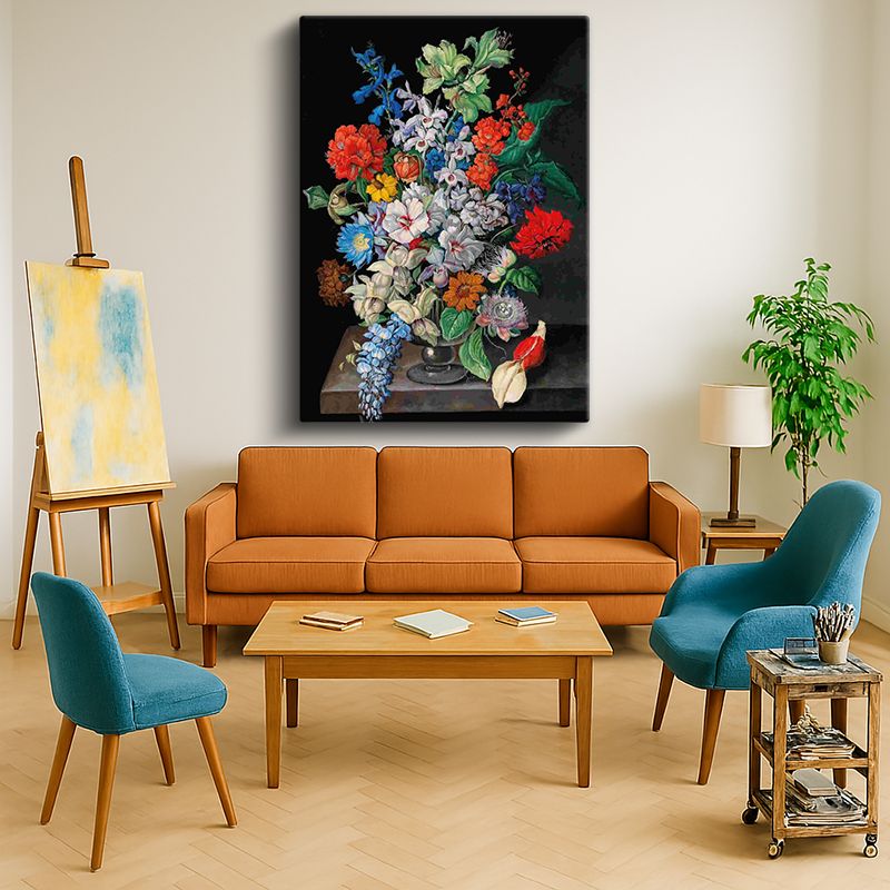 Ressam Kanvas Tablo 204